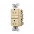 Arrow Hart Tomacorriente GF15V, 2 Enchufes, 125V, 15A, Marfil - Imagen adicional 1