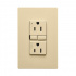 Arrow Hart Tomacorriente GF15V, 2 Enchufes, 125V, 15A, Marfil - Imagen adicional 5