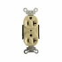 Arrow Hart Tomacorriente M5350M, 2 Enchufes, 125V, 20A, Marfil