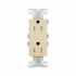 Arrow Hart Tomacorriente TR1107V-BOX, 2 Enchufes, 125V, 20A, Beige  1