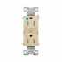 Arrow Hart Tomacorriente TR8200V, 2 Enchufes, 125V, 20A, Beige  1