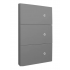 Artlite Interruptor de Luz Inteligente APL-417, 3 Botones, Wi-Fi, Gris