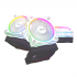 Ventilador ASUS Prime MR120, 3x 120mm, 1600RPM, ARGB, Blanco - Imagen adicional 1
