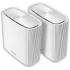 Router ASUS con Sistema de Red Wi-Fi en Malla ZenWiFi AX (XT8) Wi-Fi 6, 6600 Mbit/s, Tribanda 2.4/5/5GHz, 6 Antenas Internas, Blanco - 2 Piezas  2