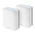 ASUS Router con Sistema de Red Wi-Fi en Malla ZenWiFi BT10, 3 x RJ-45, 5764 Mbit/s WLAN, Triple Banda 2.4/5/6 GHz, Wi-Fi 7, 8 Antenas Internas, 2 Piezas  1