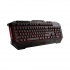Teclado Gamer ASUS Cerberus LED Azul/Rojo, Alámbrico, Negro (Inglés)  1