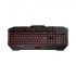 Teclado Gamer ASUS Cerberus LED Azul/Rojo, Alámbrico, Negro (Inglés)  3