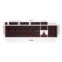 Teclado Gamer ASUS Cerberus Arctic RGB, Alámbrico, Blanco (Inglés)  1