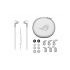 ASUS Audífonos Intrauriculares con Micrófono ROG Cetra II Core Moonlight White, Alámbrico, 1.25 Metros, 3.5mm, Blanco  5