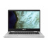 Laptop ASUS Chromebook C423NA 14" HD, Intel Celeron N3350 1.10GHz, 4GB, 64GB eMMC, Chrome OS, Español, Plata  1