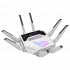 ASUS Router Gaming GT-BE19000AI MU-MIMO Firewall, Wi-Fi 7, 7 x RJ-45 11529 Mbit/s WLAN, Alámbrico/Inalámbrico, Triple Banda 2.4/5/6 GHz, 8 Antenas Externas - Imagen adicional 1