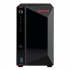 ASUSTOR Nimbustor 2 NAS Gamer de 2 Bahías, Intel Celeron J4005 2GHz, 2GB DDR4, 2x RJ-45, USB 3.1, Negro - no incluye Discos  2