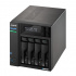 Asustor AS6704T NAS, 4 Bahías Intel Celeron N5105, 4GB RAM, M.2, SATA III ― No Incluye Disco   4