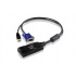 Aten Cable KVM KA7570, RJ-45 Hembra - VGA/USB Macho, Negro  1