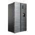 Aucma Refrigerador ARSB598R1DV, 22 Pies Cúbicos, Gris - Imagen adicional 1