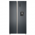 Aucma Refrigerador ARSB598SGDV, 22 Pies Cúbicos, Gris