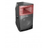 Audiocenter Bafle Amplificado BAF650012, Inalámbrico, Bluetooth, 2000W RMS, XLR, Negro/Rojo  1