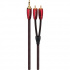 AudioQuest Cable 3.5mm Macho - 2x RCA Macho, 2 Metros, Rojo  1