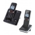 Audiovox Teléfono con Extensión, Inalámbrico, 3 Líneas, Negro  1
