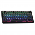 Teclado Gamer Aula F75 LED RGB 75%, Teclado Mecánico, Linear, Inalámbrico, USB/Bluetooth, Negro, Español
