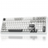Teclado Gamer Aula F99 LED RGB 96%, Teclado Mecánico, Linear, Alámbrico/Inalámbrico, USB/Bluetooth, Multicolor, Inglés