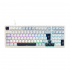 Teclado Gamer Aula F99 LED RGB 90%, Teclado Mecánico, Linear, Alámbrico, USB, Multicolor, Español
