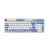 Teclado Gamer Aula F99 LED RGB 90%, Teclado Mecánico, MX Red, Alámbrico, USB, Multicolor, Español