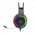Aula Audífonos Gamer con Micrófono S608, Alámbrico, 3.5mm, para Xbox One/Xbox Series X|S/Nintendo Switch/PC/Smartphone, Negro - Imagen adicional 1