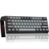 Teclado Gamer Aula Win68 HE LED RGB 60%, Alámbrico, USB, Gris, Inglés