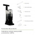 Avera Aspiradora ASP01, 80W, 400ml, Negro  7