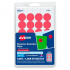 Avery Etiqueta Redonda 2107, 1008 Etiquetas de Diámetro 3/4'', Rojo