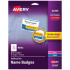 Avery Etiqueta Rectangular 41442, 80 Etiquetas de 2-1/3" x 3-3/8", Blanco, 10 Hojas  1