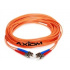 Axiom Cable Fibra Óptica Multimodo OM2 LC Macho - ST Macho, Núcleo 50µm, Cubierta 125µm, 2 Metros, Naranja  1