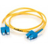 Axiom Cable Fibra Óptica Monomodo OS2 ST Macho - ST Macho, Núcleo 9µm, Cubierta 125µm, 2 Metros, Amarillo  1