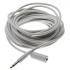 Axis Cable AUX 3.5mm Macho - 3.5mm Hembra, 5 Metro, Gris  1
