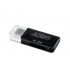 Azio Lector de Memoria CAR-S10, SD/MMC/MicroSD, USB 2.0, Negro  1