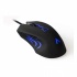 Mouse Gamer Azio Óptico GM2400, Alámbrico, USB, 2400DPI, Negro/Azul
