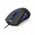 Mouse Gamer Azio Óptico GM2400, Alámbrico, USB, 2400DPI, Negro/Azul - Imagen adicional 1