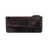 Teclado Gamer Azio MGK L80 LED Rojo, Teclado Mecánico, Kailh Brown, Alámbrico, Negro (Inglés)  1