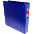 Azor Carpeta con Arillo Redondo, 1.5'', Tamaño Carta, Azul  1