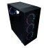 Gabinete Balam Rush ARGUS II con Ventana, Midi-Tower, ATX/Micro ATX/Mini-ITX, USB 3.0, sin Fuente,  4 Ventiladores Instalados RGB, Negro  2