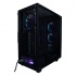 Gabinete Balam Rush ARGUS II con Ventana, Midi-Tower, ATX/Micro ATX/Mini-ITX, USB 3.0, sin Fuente,  4 Ventiladores Instalados RGB, Negro  8