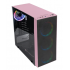 Gabinete Balam Rush LHYTOS GSX1000, Midi-Tower, ATX/Micro-ATX/Mini-ITX, USB 2.0/3.0, sin Fuente, 4 Ventiladores Instalados, Rosa   1
