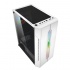 Gabinete Balam Rush CYCLOPS GSX5000, Midi-Tower, ATX/Micro-ATX/Mini-ITX, USB 2.0/3.0, sin Fuente, 1 Ventilador Instalado, Negro/Blanco   1