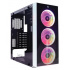 Gabinete Balam Rush DragonFly con Ventana, Midi-Tower, ATX/Micro ATX/Mini-ATX, USB 3.0, sin Fuente, Blanco