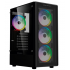 Gabinete Balam Rush DRAGONFLY PERFORM AIRCOOL GM590, Midi-Tower, ATX/Micro-ATX/Mini-ITX, USB 2.0/3.0, sin Fuente, 4 Ventiladores Instalados, Negro