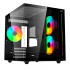 Gabinete Balam Rush Tank Pro Evo GM955, Mini-Tower, Micro-ATX/Mini-ITX, USB 2.0/3.0, sin Fuente, 3 Ventiladores Instalados, Negro  1