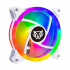 Ventilador Balam Rush Eolox Blaze EX30KW, 3x 120mm, 1200RPM, ARGB, Blanco   4