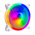 Ventilador Balam Rush Eolox Blaze EX30KW, 3x 120mm, 1200RPM, ARGB, Blanco   2