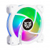 Ventilador Balam Rush BR-938075, 120mm, 1500RPM, ARGB, Blanco   3